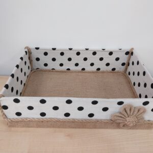 Cesta decorativa para decorar